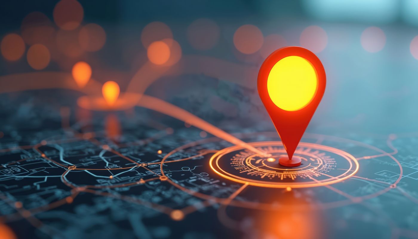 Pin on map