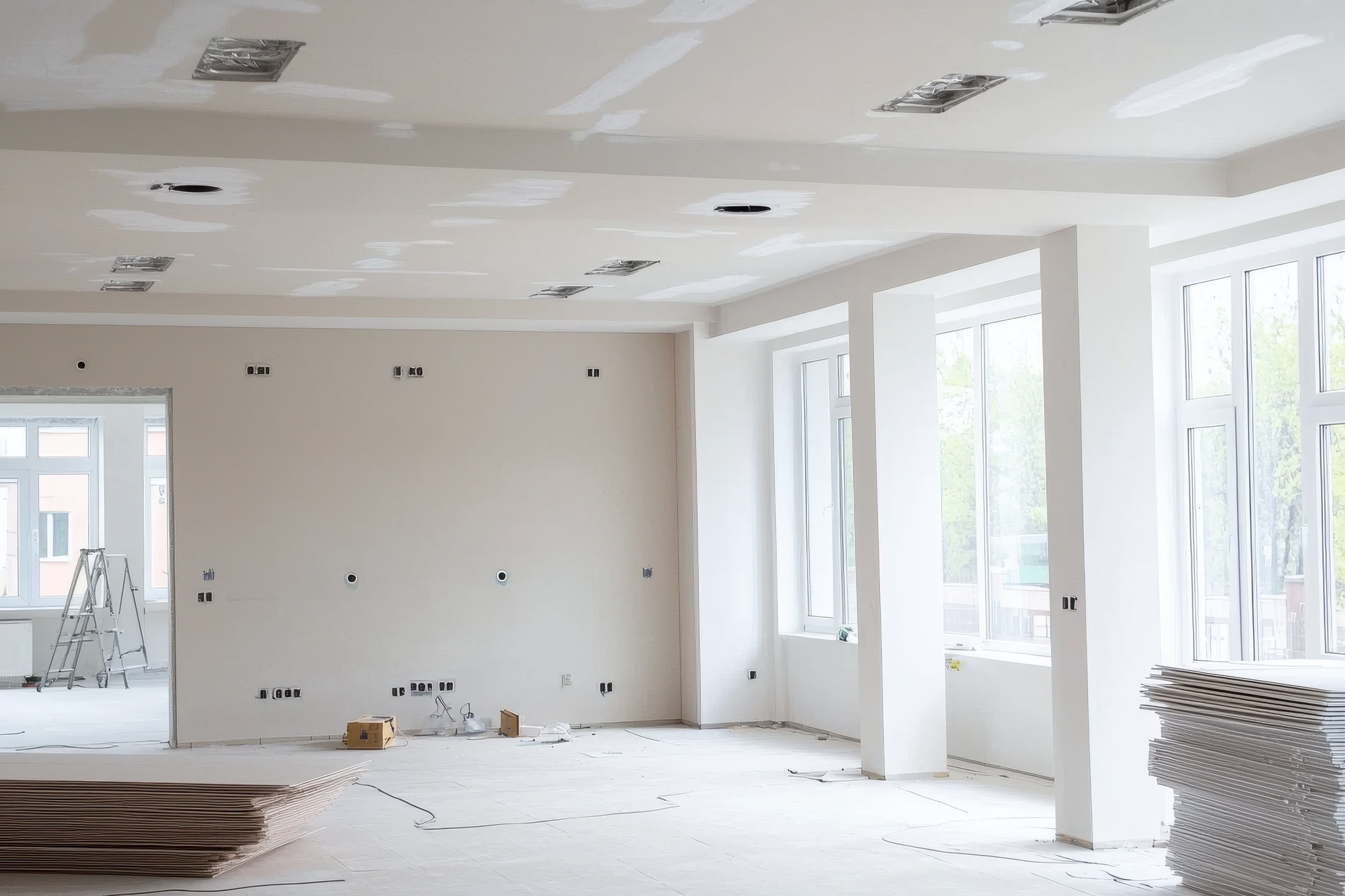 Modern office electrical wiring and networking infrastructure