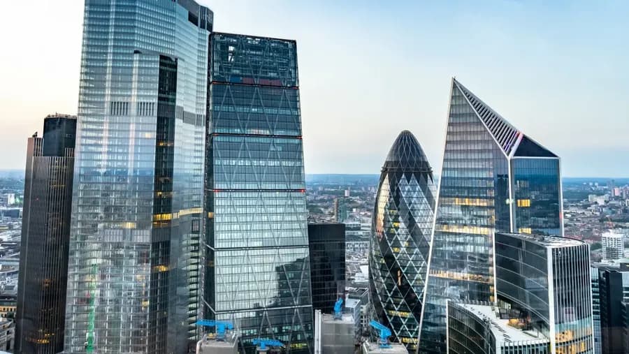 London skyscraper skyline