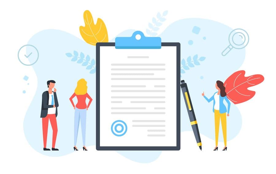 contract illustration 