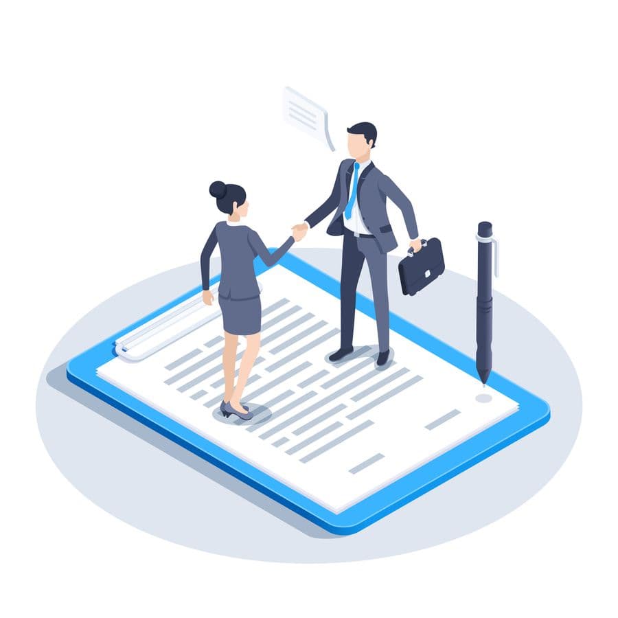 contract agreement illustration